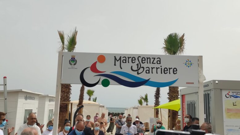 Spiaggia senza barriere, turisti da tutt’Italia