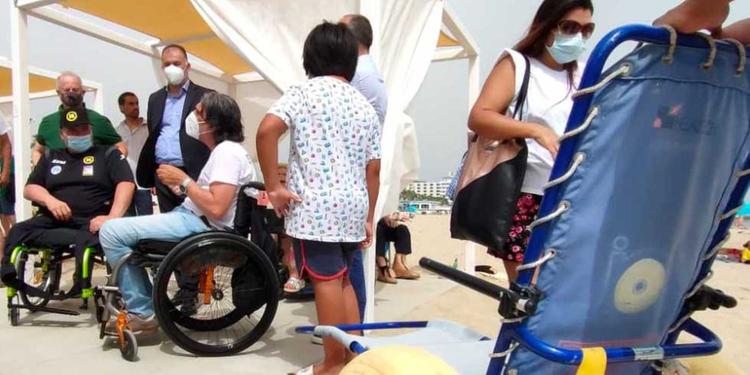 Mare senza barriere anche per disabili gravi