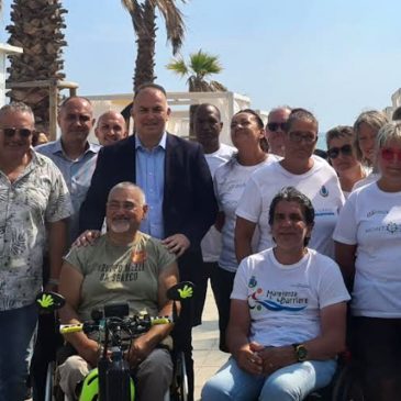 Riaperte con alcune novità le spiagge accessibili di Montesilvano