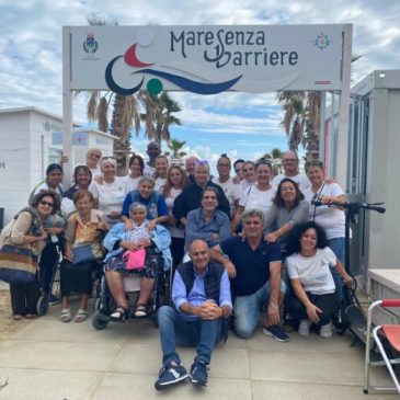 Spiagge accessibili: a Montesilvano 500 disabili in 4 mesi
