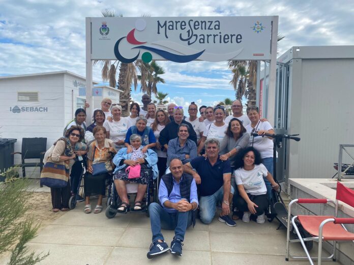 Spiagge accessibili: a Montesilvano 500 disabili in 4 mesi