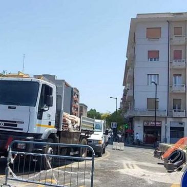 Viale Marconi, i lavori non finiscono mai