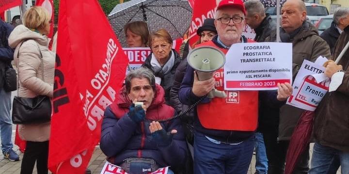 PESCARA: SIT IN CONTRO LA PRIVATIZZAZIONE DEL PRONTO SOCCORSO DELL’OSPEDALE. SINDACATI MOBILITATI